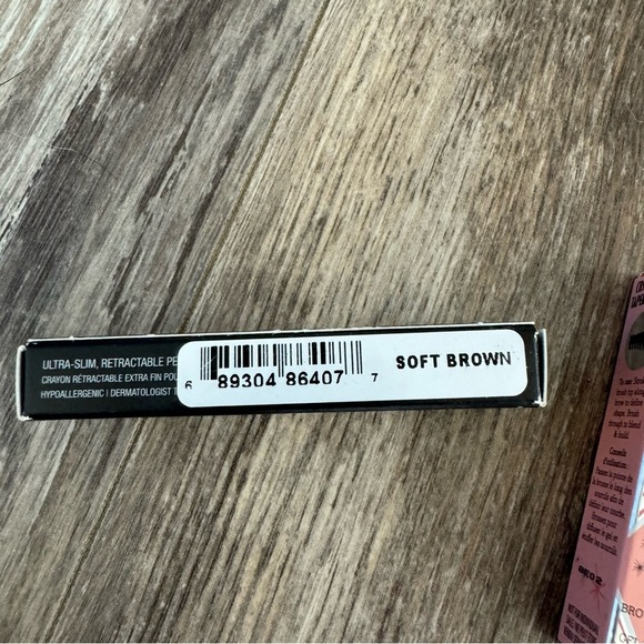 Anastasia Brow Wiz Soft Brown Sample and Benefit Gimme Brow No. 3 Sample Set - Picture 4 of 7